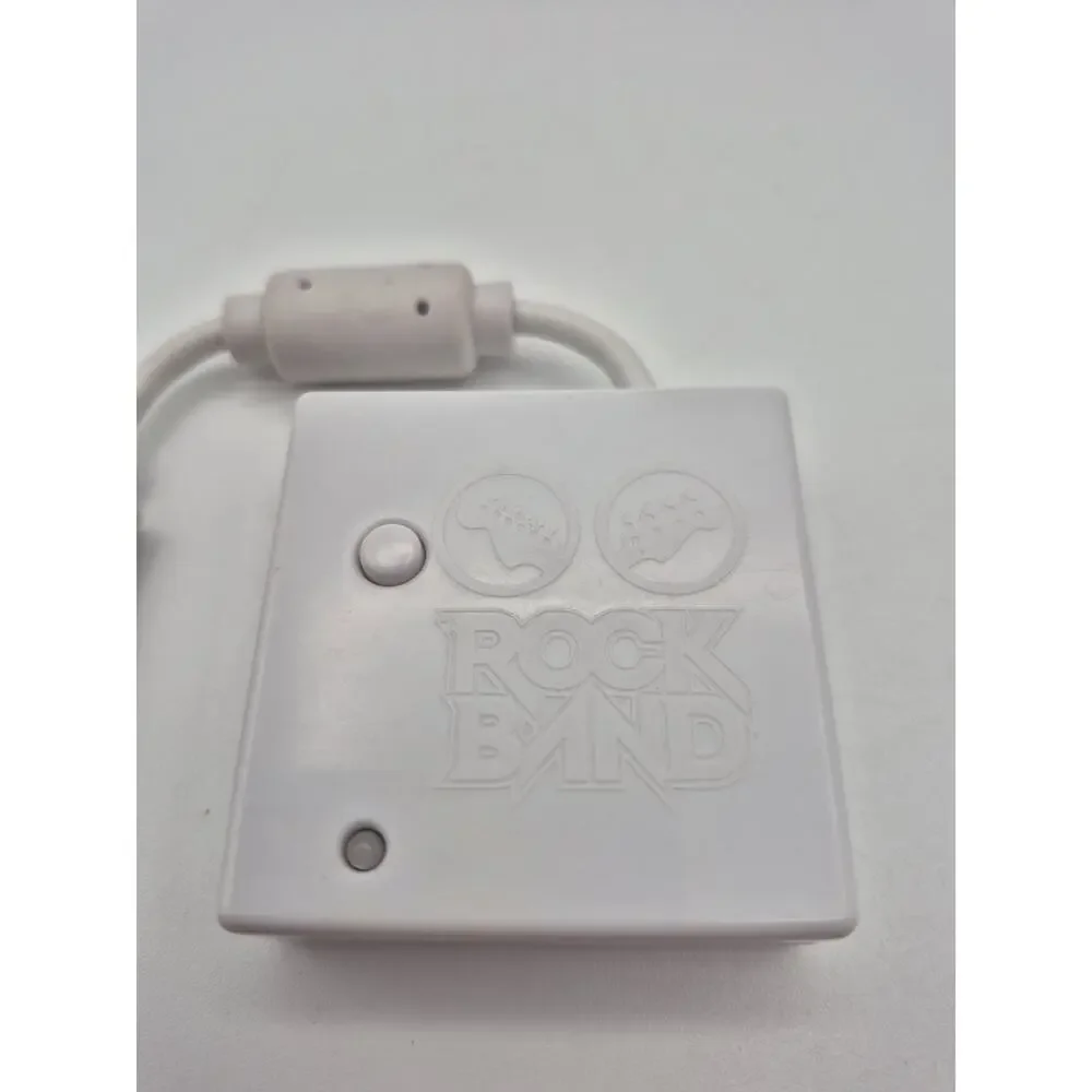 Wii Rock Band Guitar Dongle VFRWGTSELEA1B Receiver Fender Stratocaster Untested
